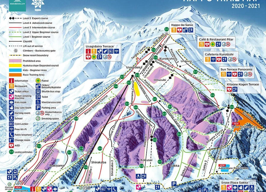 Happo One Ski Resort Hakuba